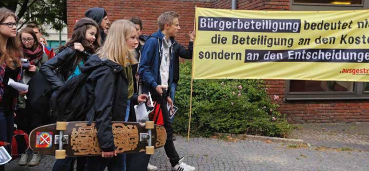 Protest in Berlin 2015: Schon die Atommüll-Kommission redete von Beteiligung, wollte von wirksamer Mitbestimmung aber nichts wissen