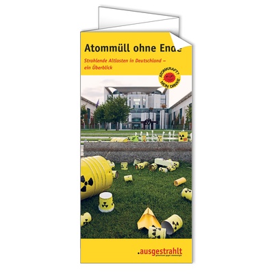 Flyer: Atommüll ohne Ende