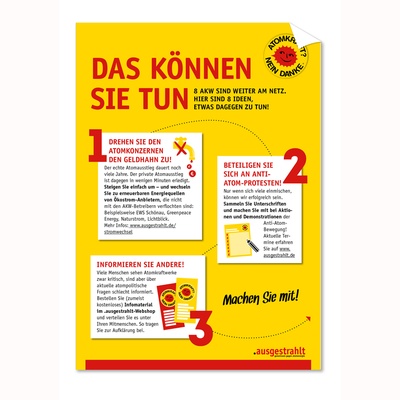Flyer: Das können Sie tun
