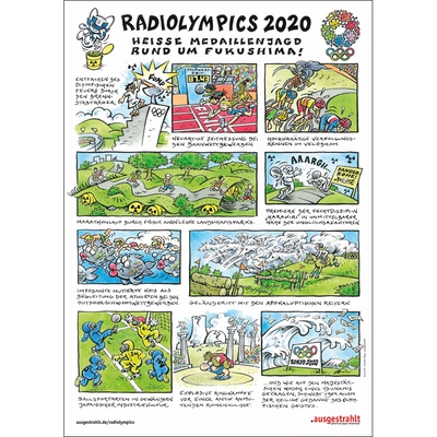 A2-Comic-Plakat: Radiolympics 2020