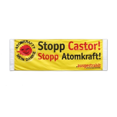 Transparent: Stopp Castor! Stopp Atomkraft!