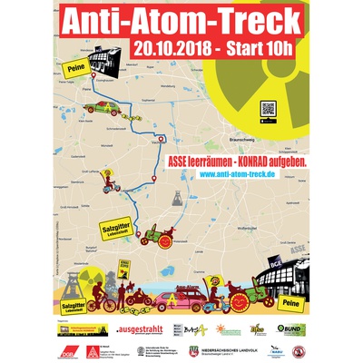 A4-Plakat: Anti-Atom-Treck