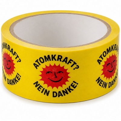 Papierklebeband: Atomkraft? Nein Danke
