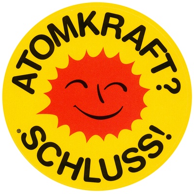 Aufkleber: Atomkraft? SCHLUSS!
