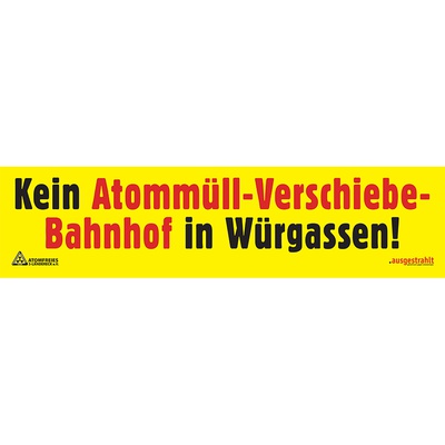 Transparent: Kein Atommüll-Verschiebe-Bahnhof in Würgassen!