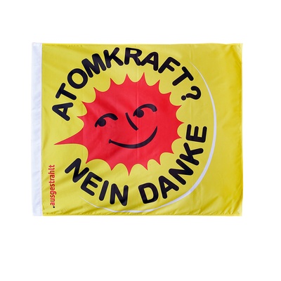 Anti-Atom-Fahne (maxi)