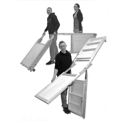 Mobile Infotafel (bestellbar über externen Anbieter)