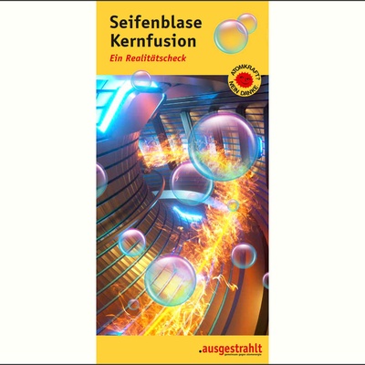 Flyer: Seifenblase Kernfusion