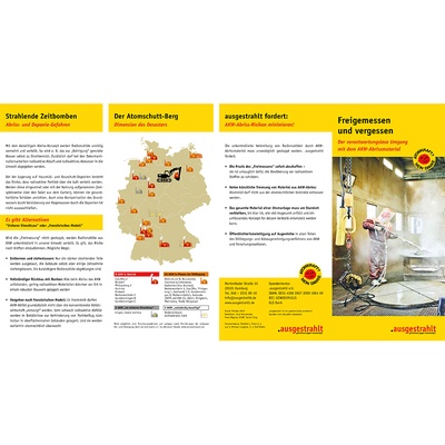 Flyer: Freigemessen und vergessen