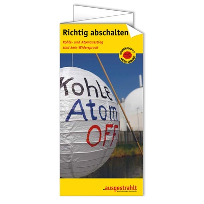 Flyer: Richtig abschalten
