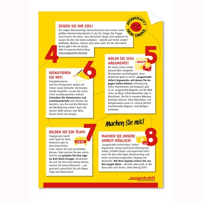 Flyer: Das können Sie tun