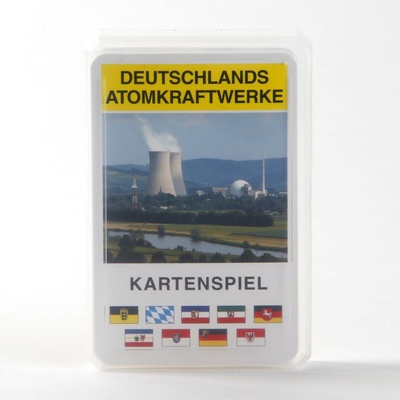 Deutschlands Atomkraftwerke Quartett AKW Atomquartett Kartenspiel 32 Blatt rar ! 