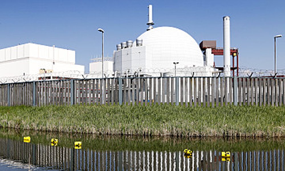 Foto des AKW Brokdorf