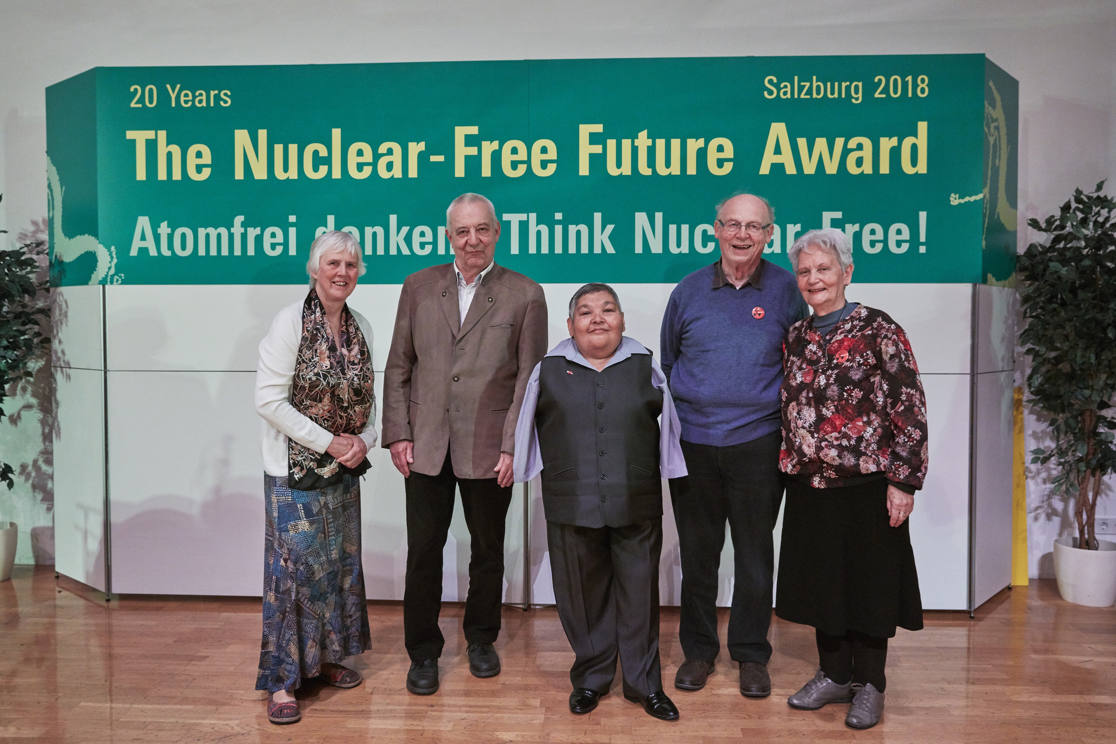 Preisträger*innen des Nuclear-Free Future Award 2018