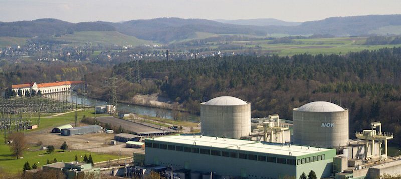 Das AKW Beznau in der Schweiz