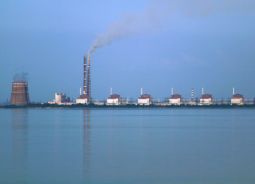 Foto: Das ukrainische Atomkraftwerk Saporischschja