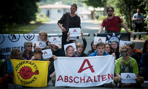 Blockade der Brennelementefabrik Lingen, 25.07.2013