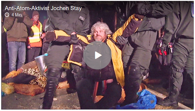 Screenshot SWR - Natürlich - Anti-Atom-Aktivist Jochen Stay