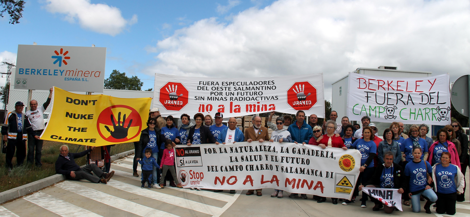 Uranabbau stoppen! Proteste in Salamanca / Spanien