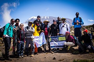 Juli 2015: Kilimanjaro-Besteigung aus Protest gegen Atomkraft