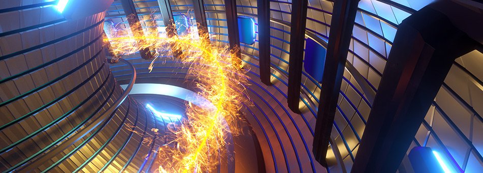 Die Baustelle des Fusionsreaktors ITER aus der Vogelperspektive