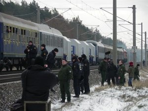 12/2010: Atommülltransport nach Greifswald-Lubmin