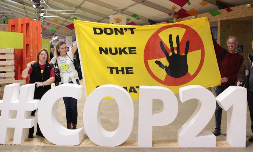 2015: Anti-Atom-Proteste zum COP21 in Paris